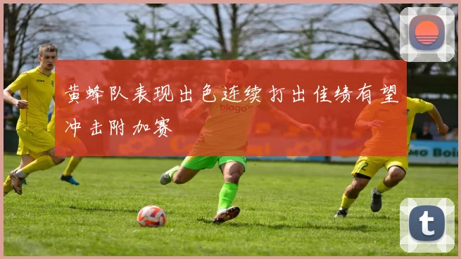 黄蜂队表现出色连续打出佳绩有望冲击附加赛